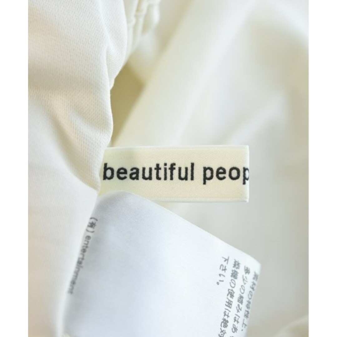 beautiful people(ビューティフルピープル)のbeautiful people ブラウス 36(S位) 白系 【古着】【中古】 レディースのトップス(シャツ/ブラウス(長袖/七分))の商品写真