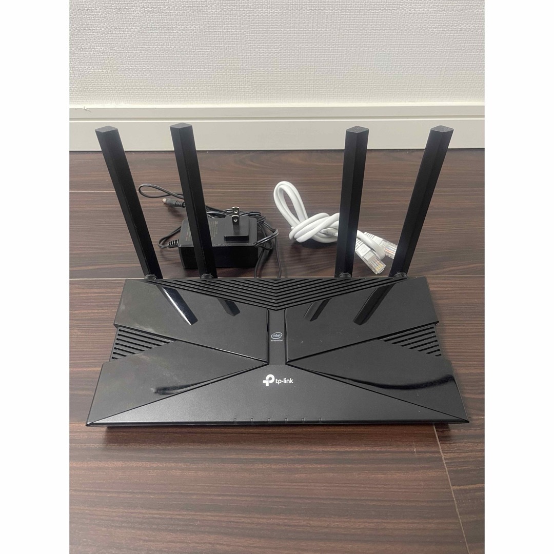 TP-Link(ティーピーリンク)の【ぱっさーじゅ様専用】TP-Link wifiルーター Wi-Fi6 スマホ/家電/カメラのPC/タブレット(PC周辺機器)の商品写真