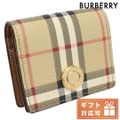 【新品】バーバリー BURBERRY 二折財布小銭入付き レディース 8070417