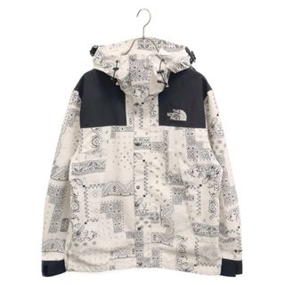 ザノースフェイス(THE NORTH FACE)のTHE NORTH FACE ザノースフェイス 22AW NOVELTY ECO GTX MOUNTAIN JACKET NJ2GN60 マウンテンジャケット マウンテンパーカー バンダナ柄 ホワイト/ブラック(マウンテンパーカー)