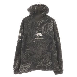 シュプリーム(Supreme)のSUPREME シュプリーム 22AW×THE NORTH FACE Steep Tech Fleece Pullover ザノースフェイス スティープテック プルオーバーフリースジャケット ブラック NA52208I(フライトジャケット)