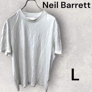 ニールバレット(NEIL BARRETT)のNeil Barrett ニールバレット　半袖Tシャツ　無地　Lサイズ(Tシャツ/カットソー(半袖/袖なし))
