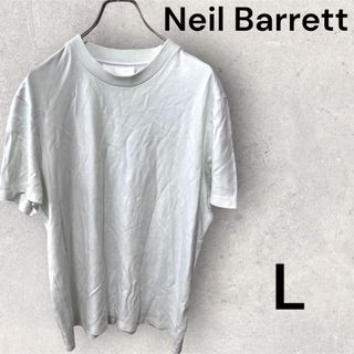 ニールバレット(NEIL BARRETT)のNeil Barrett ニールバレット　半袖Tシャツ　無地　Lサイズ(Tシャツ/カットソー(半袖/袖なし))