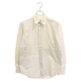 ジルサンダー(Jil Sander)のJIL SANDER ジルサンダー 19AW パッチワーク コットン 長袖シャツ ベージュ JSMP740326(シャツ)