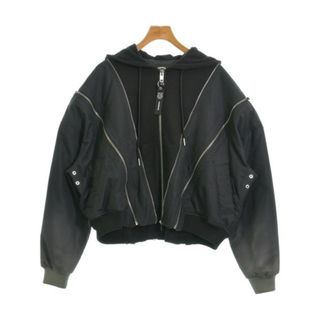 ディーゼル(DIESEL)のDIESEL ディーゼル ミリタリーブルゾン M 黒 【古着】【中古】(ミリタリージャケット)