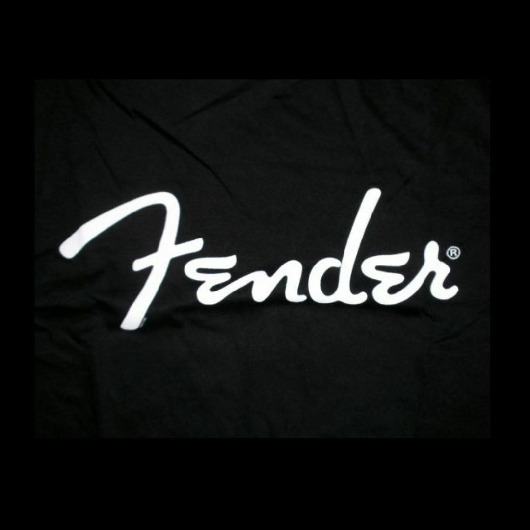 Fender(フェンダー)のFender フェンダー アルミ エンブレム プレート シルバー/ブラック g 楽器のギター(エレキギター)の商品写真