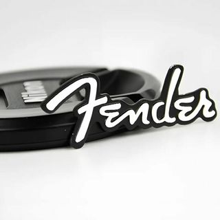 フェンダー(Fender)のFender フェンダー アルミ エンブレム プレート シルバー/ブラック g(エレキギター)