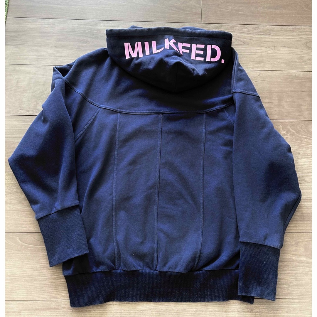 MILKFED.(ミルクフェド)のMILKFED. パーカー　ジップパーカー レディースのトップス(パーカー)の商品写真