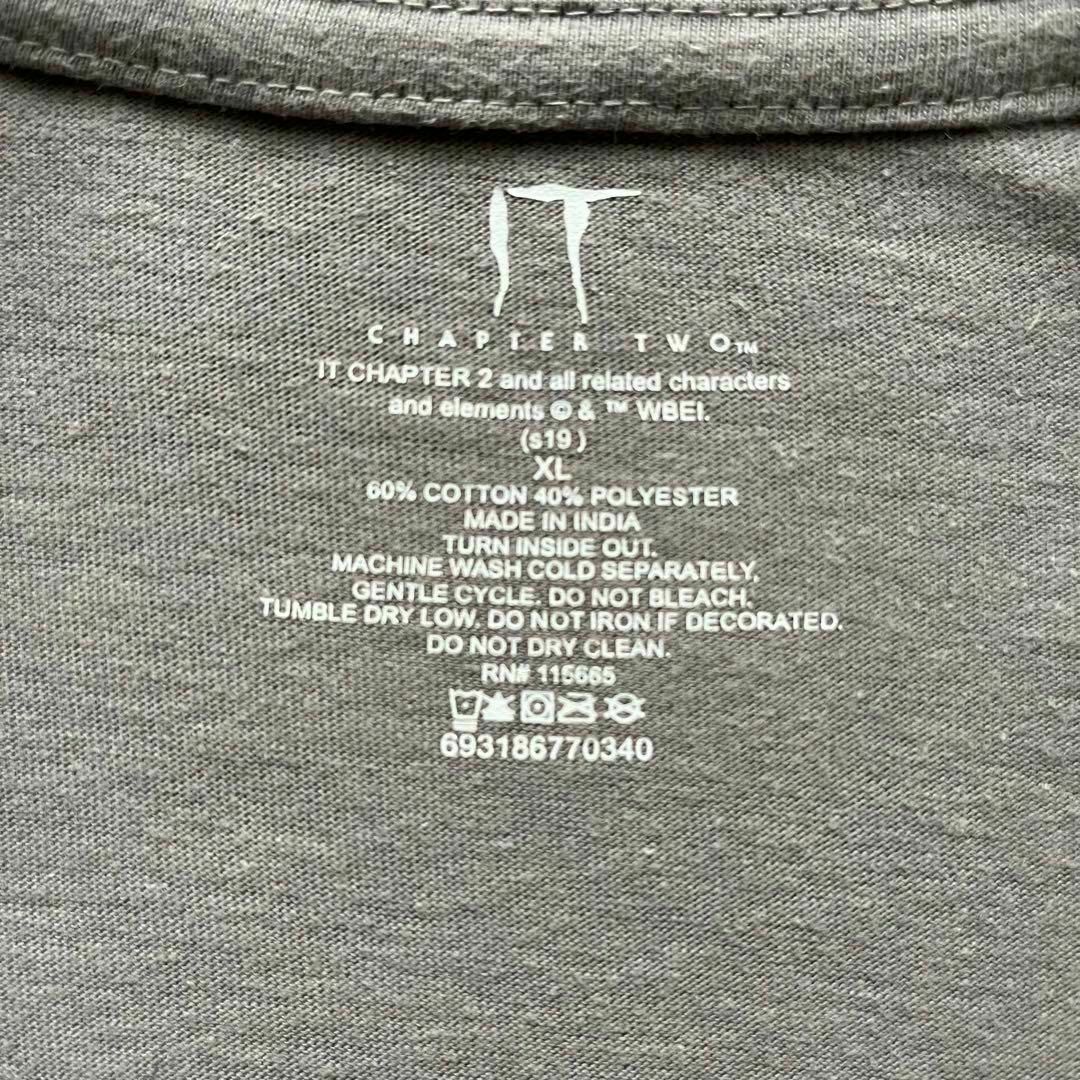 It イット　ペニーワイズ　ロングTシャツ　ホラー　XL ロンT ムービーT メンズのトップス(Tシャツ/カットソー(七分/長袖))の商品写真