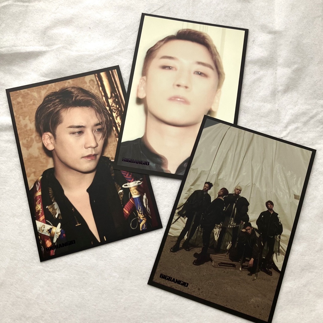 BIGBANG(ビッグバン)の【 スンリ 】BIGBANG 0.TO.10 ポストカード エンタメ/ホビーのタレントグッズ(アイドルグッズ)の商品写真