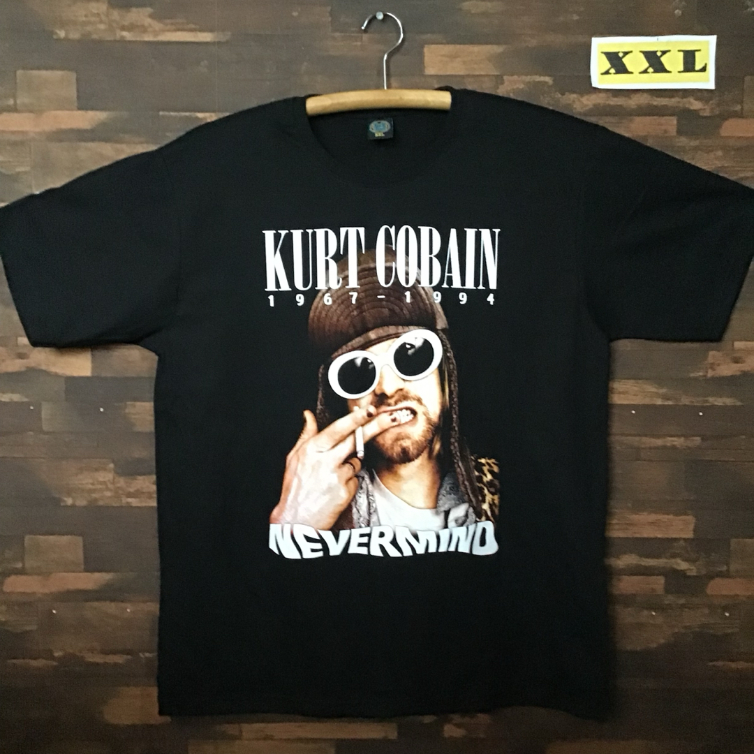 ニルバーナ  カートコバーン　Tシャツ　XXLサイズ　KURT COBAIN メンズのトップス(Tシャツ/カットソー(半袖/袖なし))の商品写真