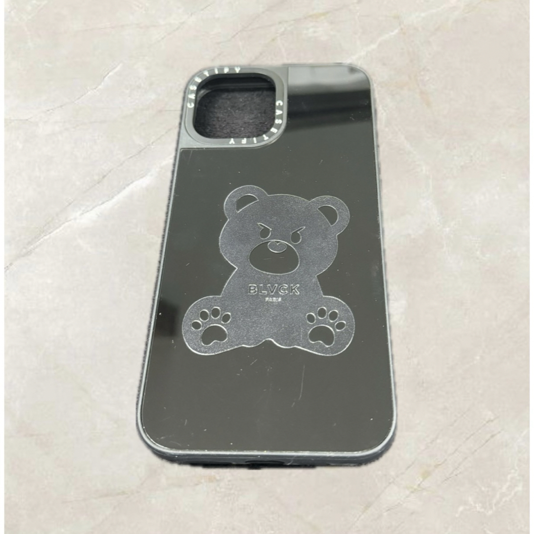 CASETiFY BLVCK TEDDYBEAR iPhone12pro max スマホ/家電/カメラのスマホアクセサリー(iPhoneケース)の商品写真