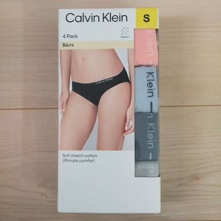 新品未使用 Calvin Klein Sサイズ レディース ショーツ 4枚セット