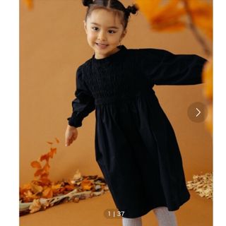 B:MING by BEAMS KIDS シャーリングワンピース