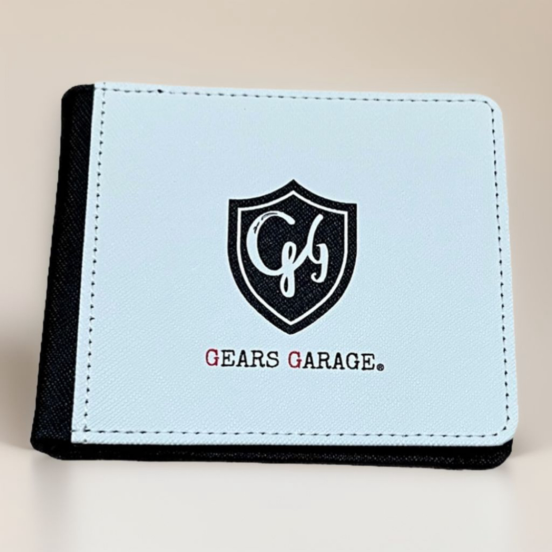 RUDE GALLERY(ルードギャラリー)の【新品未使用】GEARS GARAGE ギアズガレージ 二つ折り財布 ホワイト メンズのファッション小物(折り財布)の商品写真