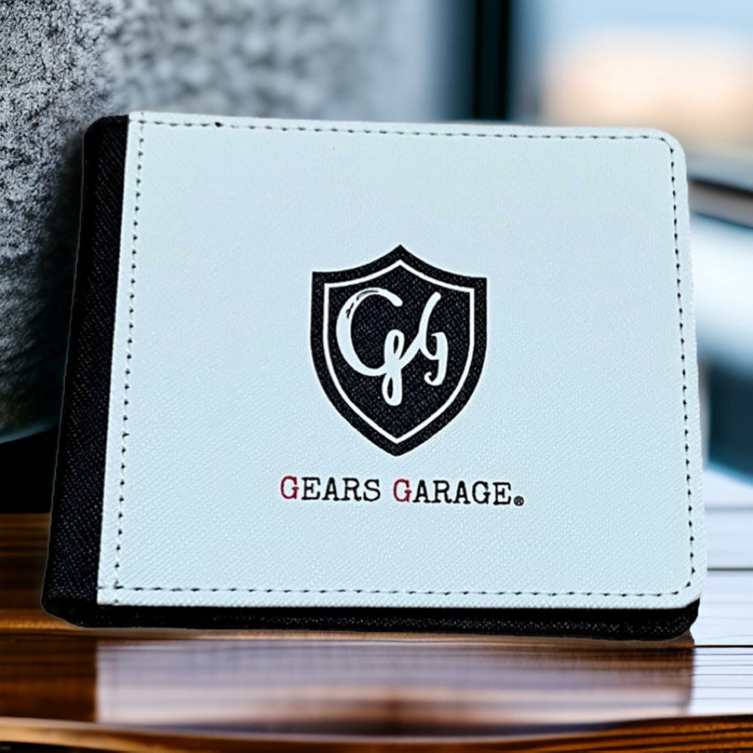 RUDE GALLERY(ルードギャラリー)の【新品未使用】GEARS GARAGE ギアズガレージ 二つ折り財布 ホワイト メンズのファッション小物(折り財布)の商品写真