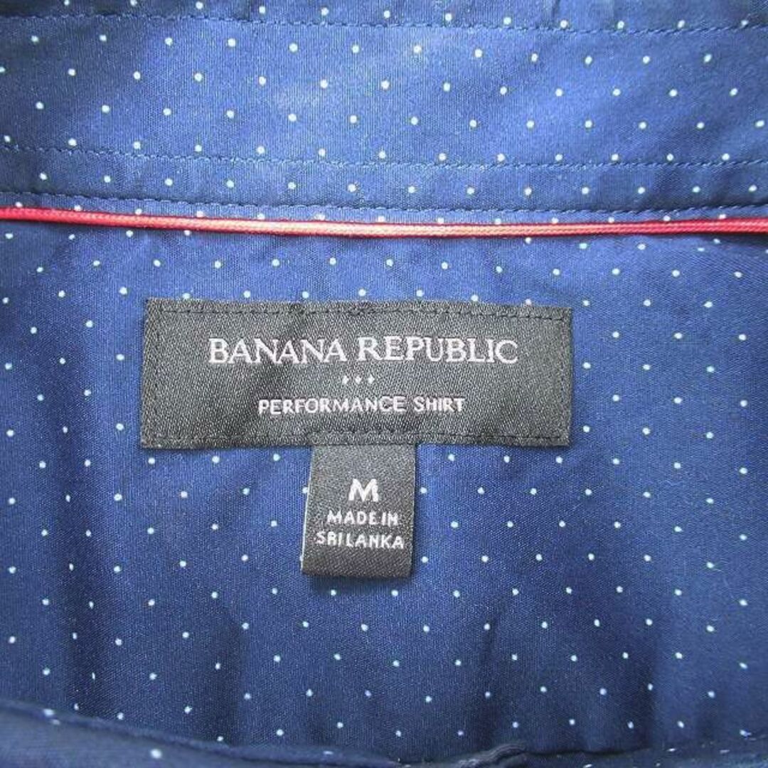 Banana Republic(バナナリパブリック)のバナナリパブリック BANANA REPUBLIC ピンドット柄 ドレス シャツ メンズのトップス(シャツ)の商品写真