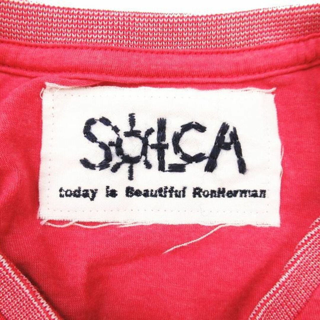 Ron Herman(ロンハーマン)のロンハーマン Ron Herman × SOLCA ソルカ 刺繍 Tシャツ S メンズのトップス(Tシャツ/カットソー(半袖/袖なし))の商品写真