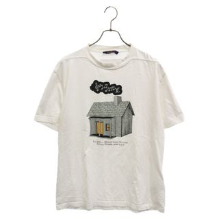 ルイヴィトン(LOUIS VUITTON)のLOUIS VUITTON ルイヴィトン 23SS LVハウスプリント 半袖Tシャツ ホワイト RM2319 NPG HOY01W(Tシャツ/カットソー(半袖/袖なし))