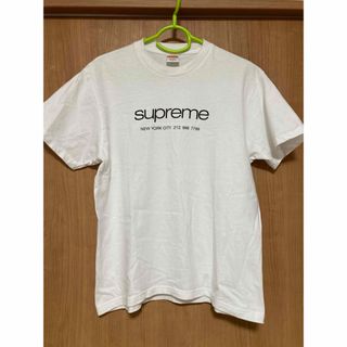 シュプリーム(Supreme)のSupreme SHOP Tee Sサイズ 白(Tシャツ/カットソー(半袖/袖なし))