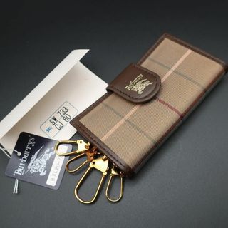 バーバリー(BURBERRY)の正規品 バーバリー Burberry 4連キーケース ノバチェック タグ付き新品(キーケース)