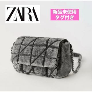 ザラ(ZARA)の【新品未使用♡タグ付き】ZARAザラ♡デニムショルダーバッグ(ショルダーバッグ)