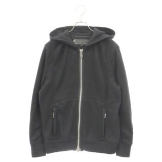 クロムハーツ(Chrome Hearts)のCHROME HEARTS クロムハーツ タイニーCHクロス ダガージップアップ カシミヤ パーカー M ブラック(パーカー)