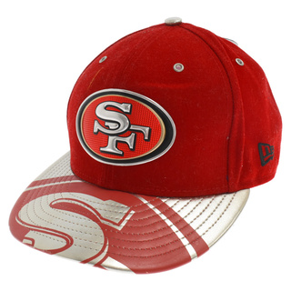 ニューエラー(NEW ERA)のNEW ERA ニューエラ San Francisco 49ers 2017 NFL Draft BB CAP サンフランシスコ フォーティーナイナーズ ベースボールキャップ 59.6cm 7 1/2 レッド(キャップ)