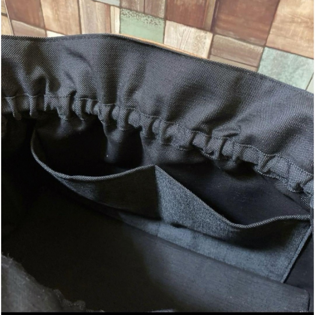 合皮　巾着ショルダーバック♡ ハンドメイドのファッション小物(バッグ)の商品写真
