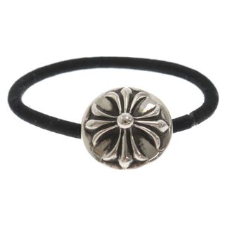 クロムハーツ(Chrome Hearts)のCHROME HEARTS クロムハーツ HAIRBAND クロスボールボタンヘアゴム シルバーコンチョ(ブレスレット)