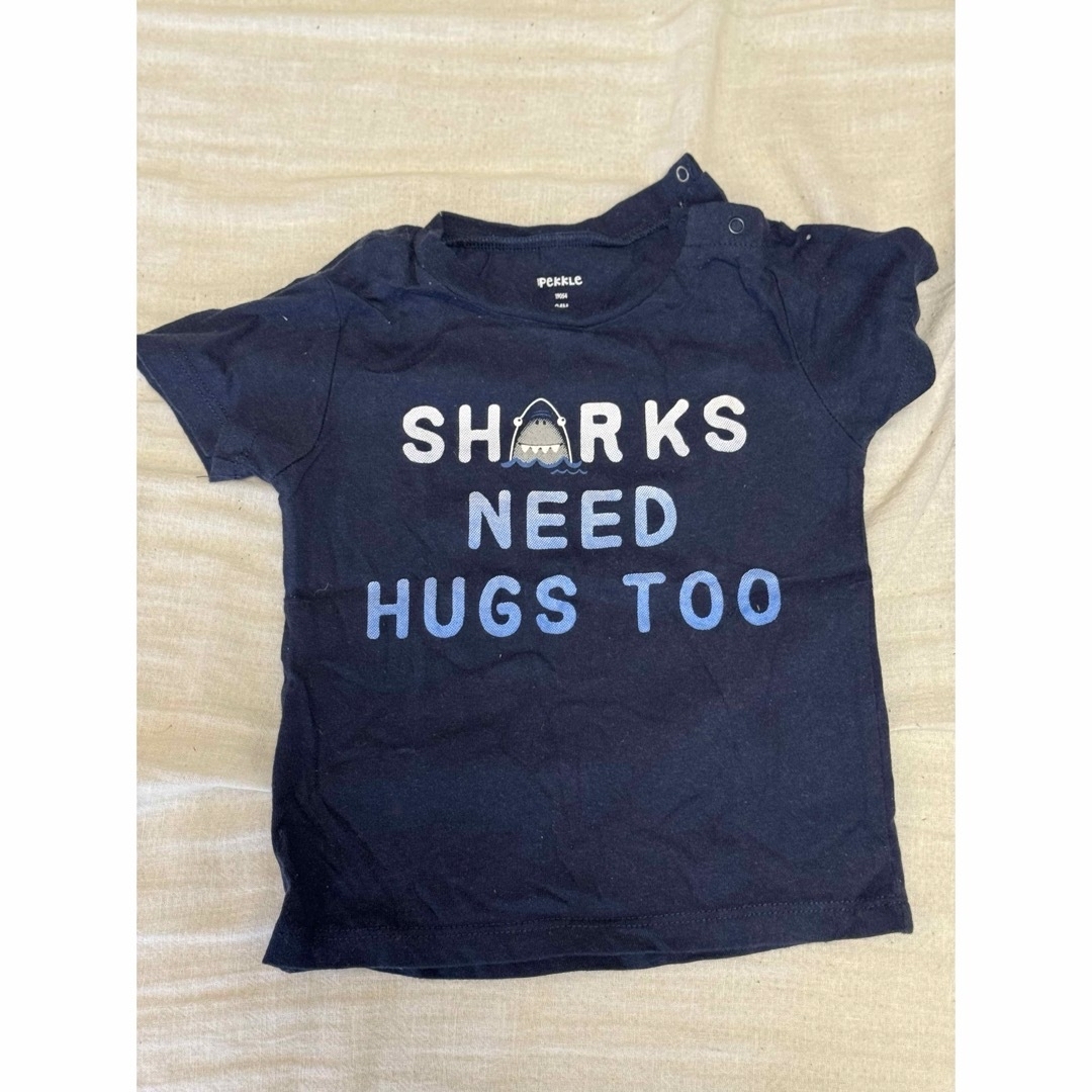 コストコ(コストコ)のコストコ　サメ　shark　4点セット　シュモクザメ　ハンマーヘッドシャーク キッズ/ベビー/マタニティのキッズ服男の子用(90cm~)(Tシャツ/カットソー)の商品写真