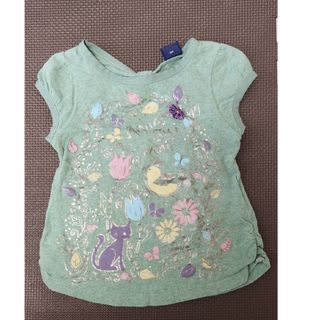 アナスイミニ(ANNA SUI mini)のANNA SUI　Mini 　90　半袖　トップス　くすみグリーン(Tシャツ/カットソー)