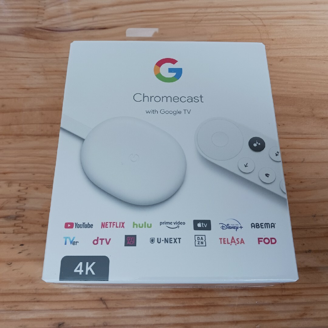 Google Chromecast with Google TV snow/ホ… スマホ/家電/カメラのスマートフォン/携帯電話(その他)の商品写真