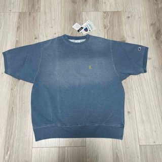 チャンピオン(Champion)のチャンピオン　春夏新作　デニムスウェット　半袖Tシャツ(Tシャツ/カットソー(半袖/袖なし))