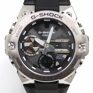 カシオ(CASIO)のCASIO カシオ G-SHOCK Gスチール 腕時計 ソーラー GST-B400-1AJF メンズ【中古】【美品】(腕時計(アナログ))