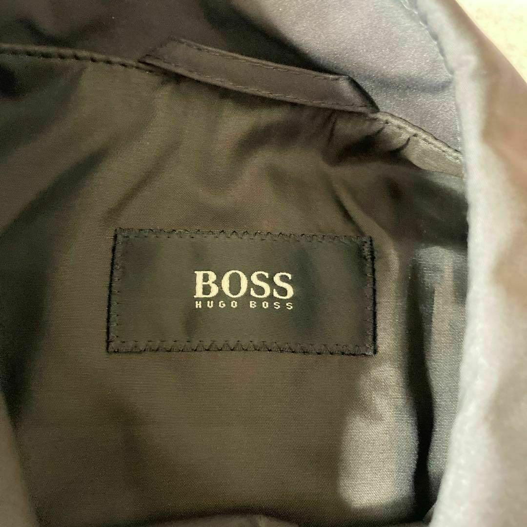 HUGO BOSS(ヒューゴボス)のHUGO BOSS ヒューゴボス ステンカラーコート アウター コート メンズ メンズのジャケット/アウター(ステンカラーコート)の商品写真