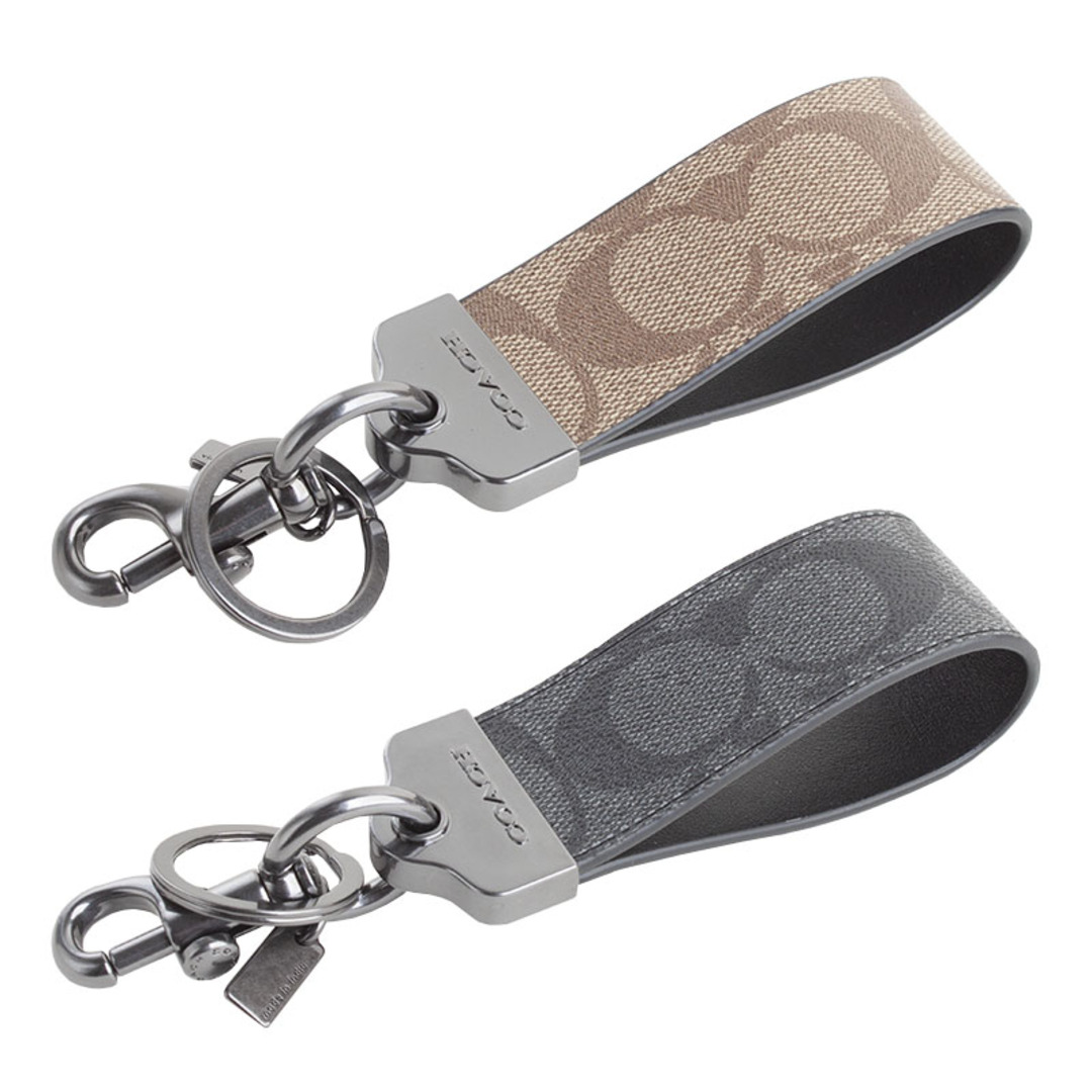 COACH - コーチ COACH キーホルダー キーリング シグネチャー COACH - コーチ COACH キーホルダー キーリング シグネチャー