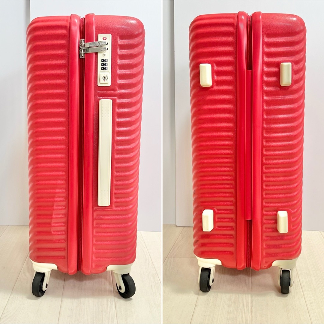 HaNT(ハント)のハント HaNT マイン スーツケース アネモネレッド 47L キャリーバッグ レディースのバッグ(スーツケース/キャリーバッグ)の商品写真