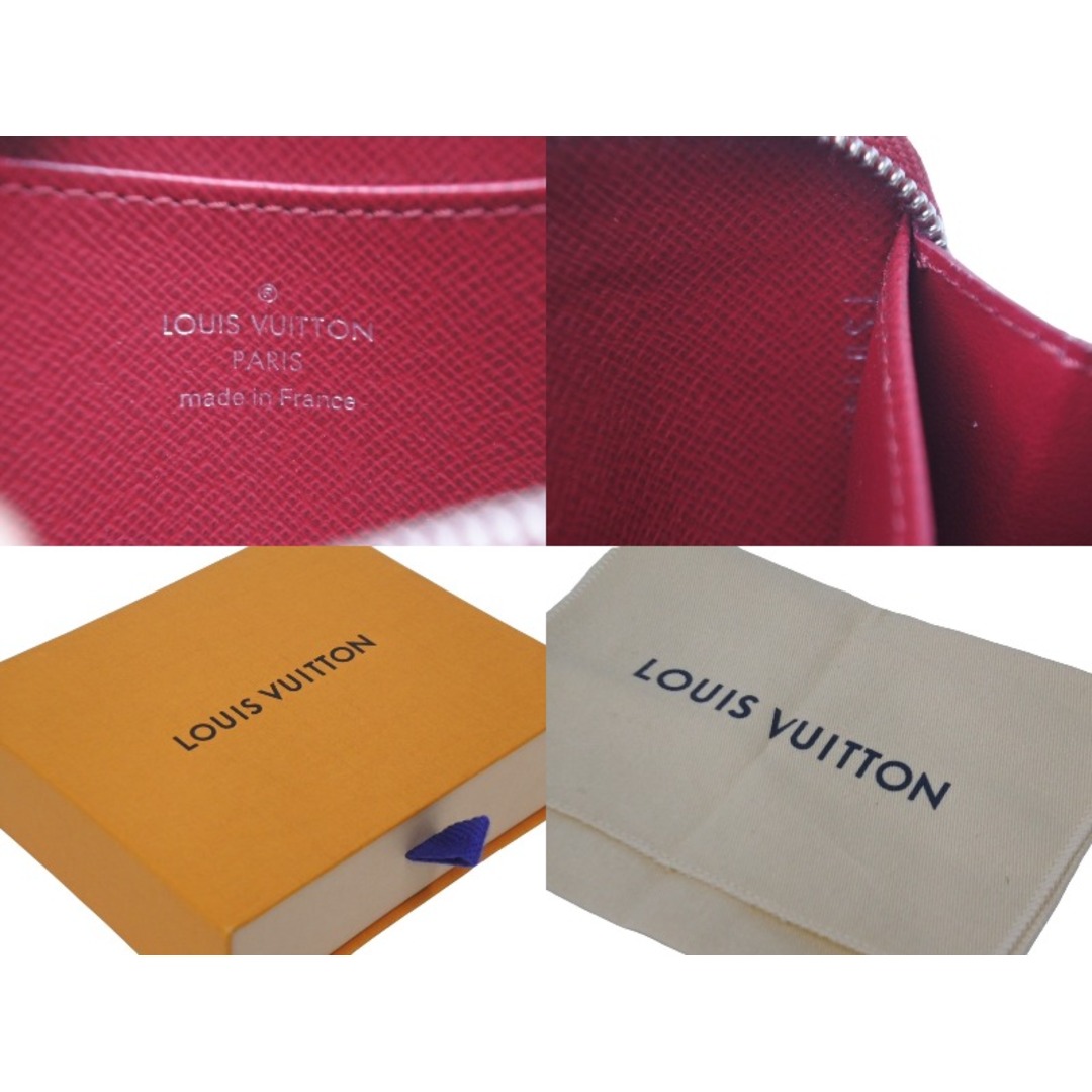 LOUIS VUITTON(ルイヴィトン)のLOUIS VUITTON ルイヴィトン ジッピー コインパース M60382 エピレザー コインケース パープル シルバー金具 良品 中古 62170 メンズのファッション小物(コインケース/小銭入れ)の商品写真