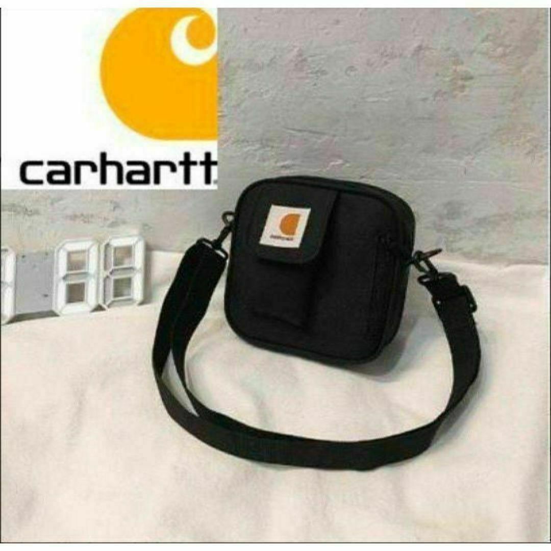 carhartt(カーハート)のカーハート Carhartt コンパクト ショルダーバッグ ブラック 新品未使用 レディースのバッグ(ショルダーバッグ)の商品写真