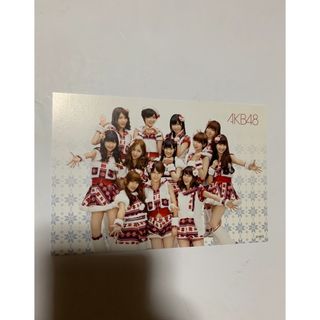 エーケービーフォーティーエイト(AKB48)のAKB48 ポストカード　クリスマス(アイドルグッズ)