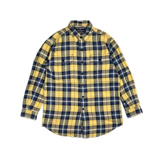 ポロラルフローレン(POLO RALPH LAUREN)のpolo sports l/s plaid check shirt yellow(シャツ)