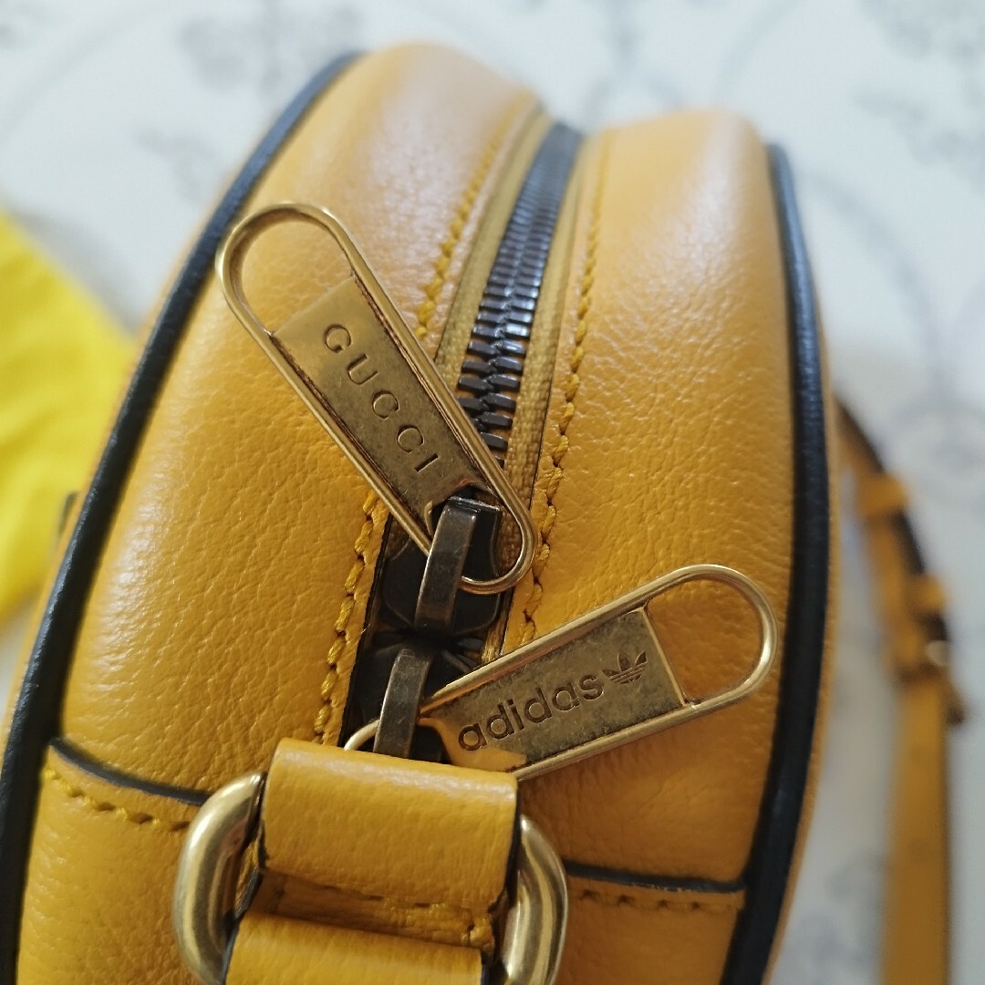 Gucci(グッチ)のグッチ アディダス コラボ オフィディア ショルダーバッグ イエロー 黄色 レディースのバッグ(ショルダーバッグ)の商品写真