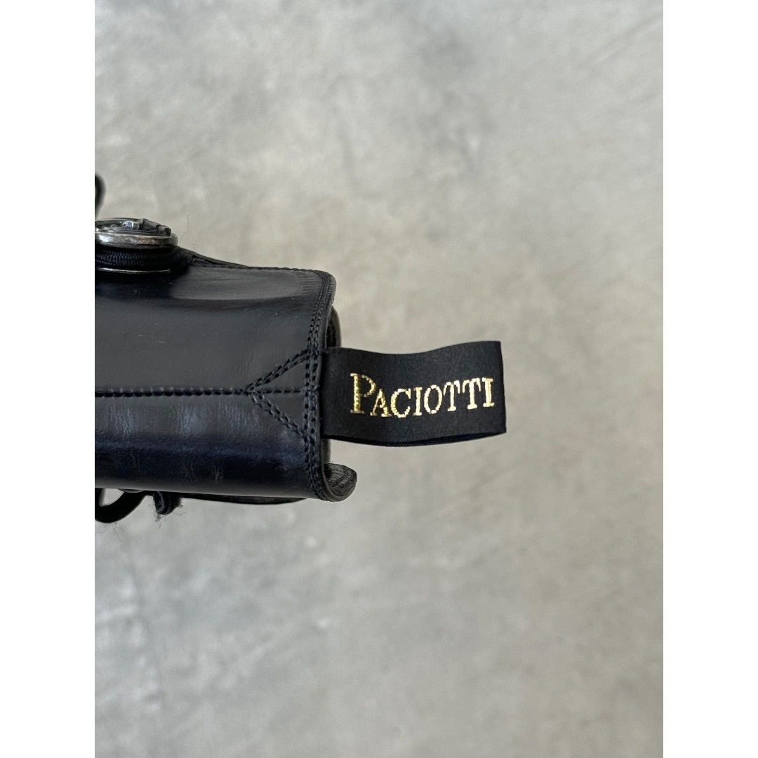 パッチョティ レースアップ レザーブーツ ブラック Paciotti レディースの靴/シューズ(ブーツ)の商品写真