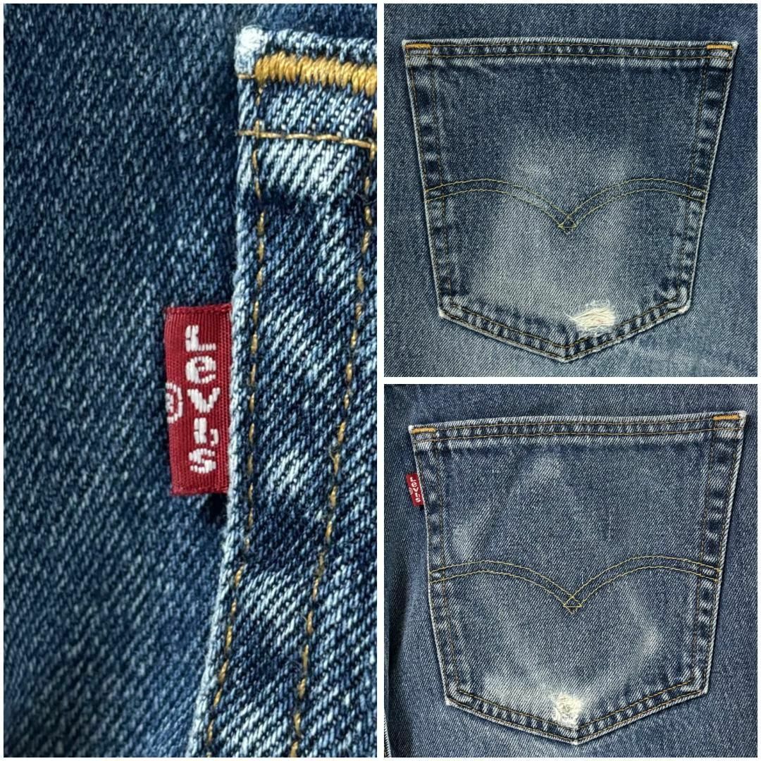 リーバイス550 Levis W36 ダークブルーデニム 青 パンツ 8309