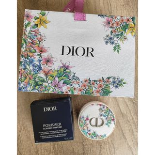 クリスチャンディオール(Christian Dior)のディオールDIOR　クッションファンパウダー　050 ラベンダー(フェイスパウダー)