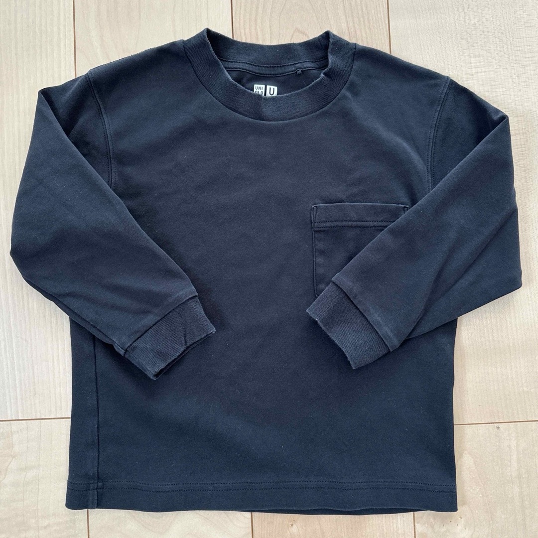 UNIQLO ロンT 120 キッズ/ベビー/マタニティのキッズ服男の子用(90cm~)(Tシャツ/カットソー)の商品写真