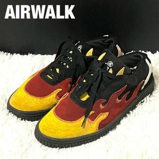 エアウォーク(AIRWALK)のエアウォーク　スニーカー　レッド　イエロー　29 頭狂色情兎　コラボ(スニーカー)