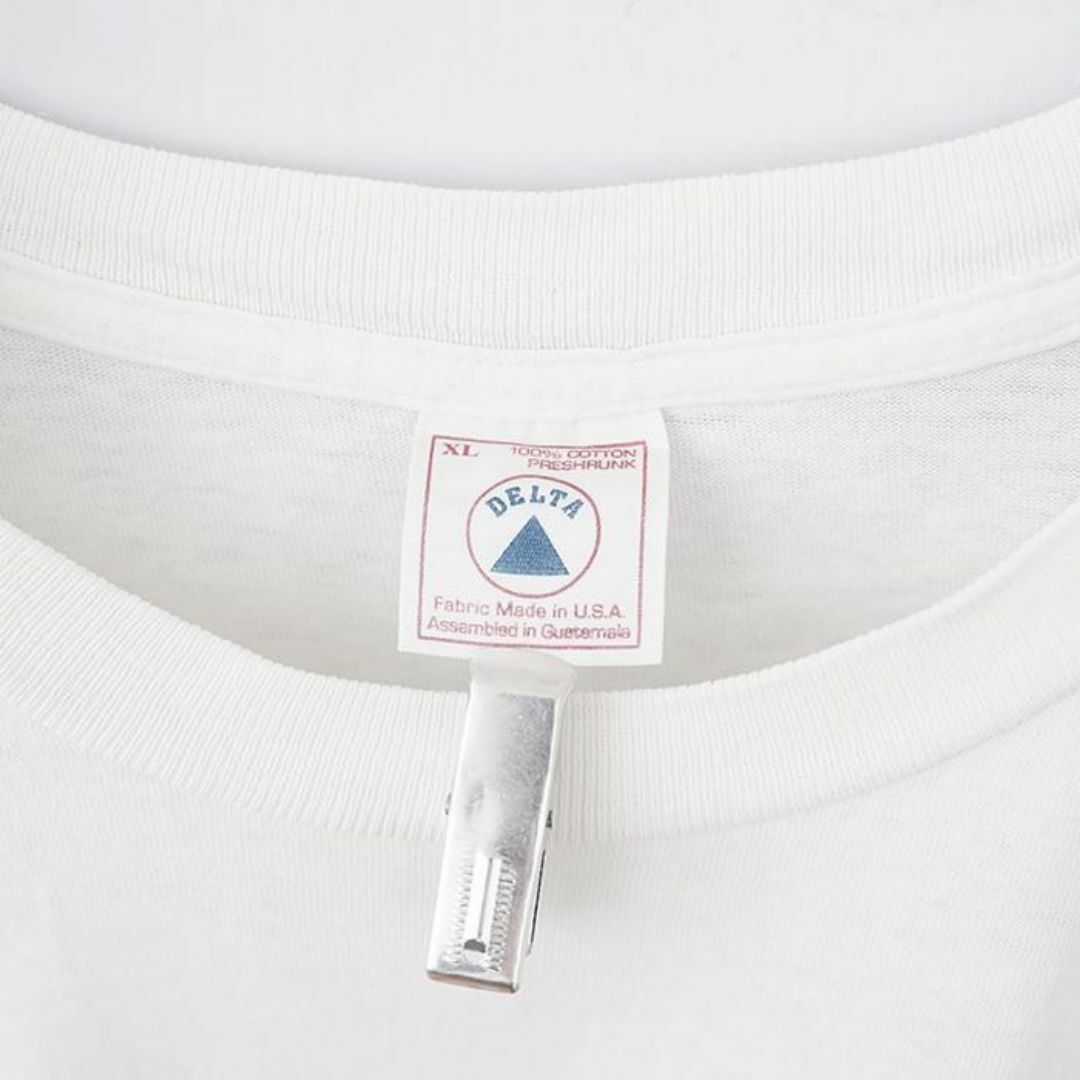 DELTA LITE ノースリーブTシャツ ビール USA製 XL 白 8137 メンズのトップス(Tシャツ/カットソー(半袖/袖なし))の商品写真