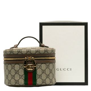 Gucci - グッチ GGスプリーム オフィディア シェリーライン バニティバッグ コスメティックケース 627463 PVC レディース GUCCI 【222-34778】